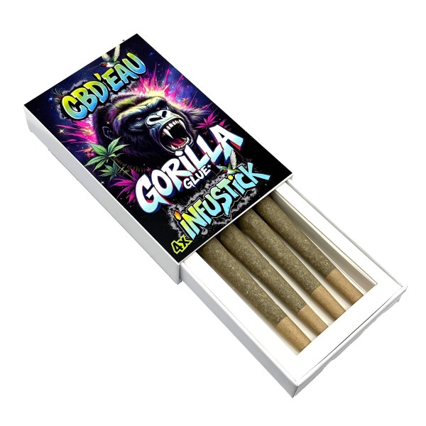 Lot 4 Infustick CBD 7% Gorilla Glue | CBD'EAU