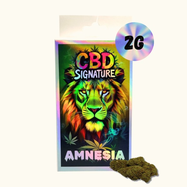 Fleur de CBD Amnesia 2G - CBD Signature
