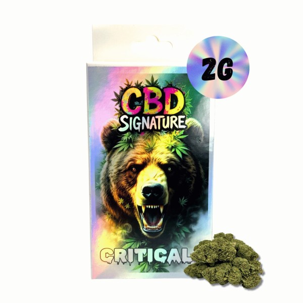Fleur de CBD Critical+ 2G - CBD Signature