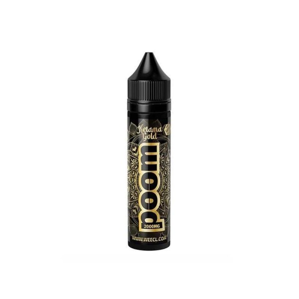 E-liquide CBD Poom Ketama Gold 50ml WEECL - Arôme Naturel Full Spectrum