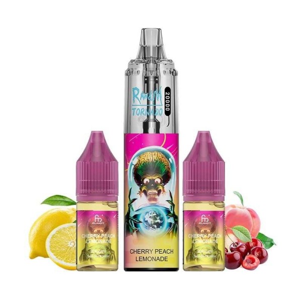 Puff Tornado RandM 20K Cherry Peach Lemonade 850mAh - Fumot
