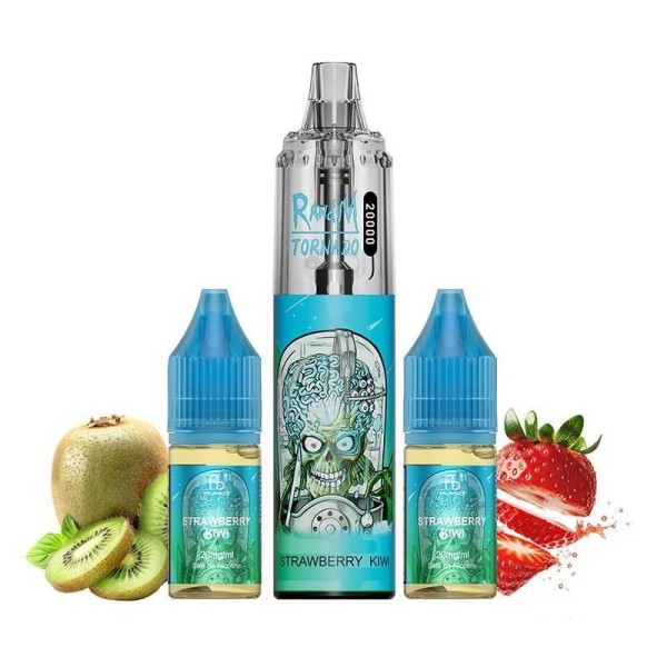 Puff Tornado RandM 20K Strawberry Kiwi 850mAh - Fumot