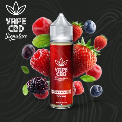 E-liquide CBD Fruits Rouges...